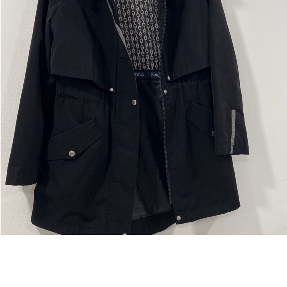 Black Nautica Women's parka Jacket